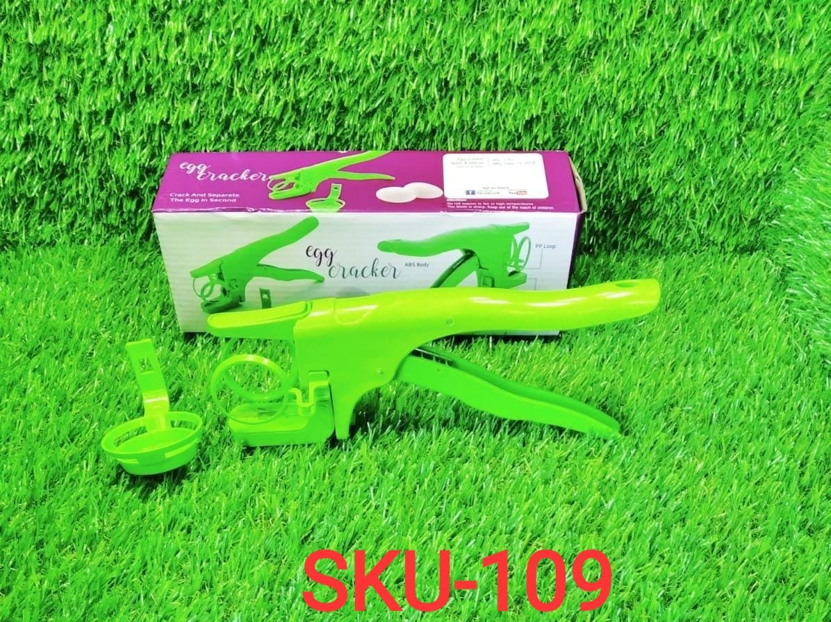Egg Cracker with Separator – Mess-Free Handheld Tool | Indo Glow