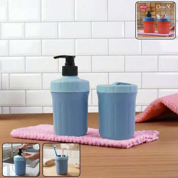Multipurpose Soap Dispenser with Utility Holder – Compact & Practical Set