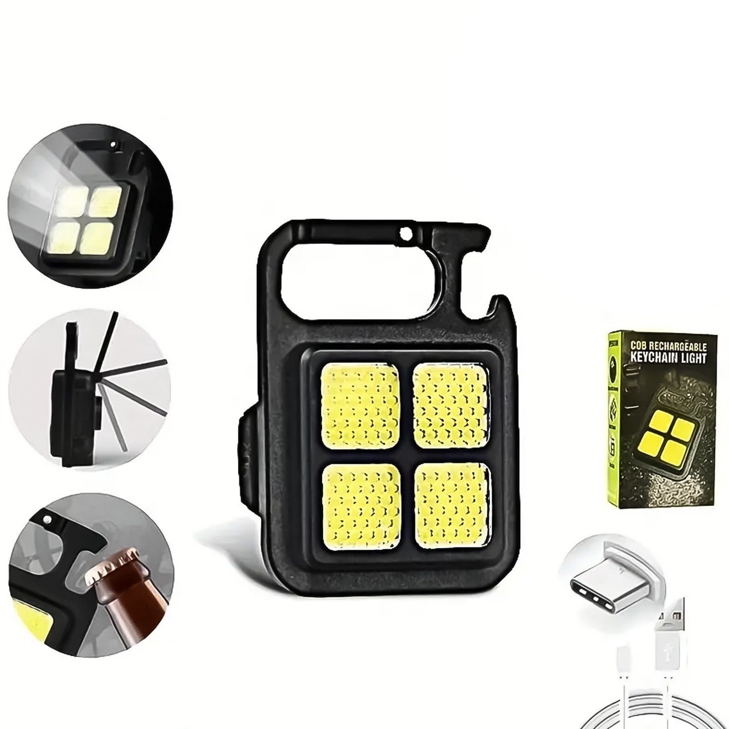 dc486774-3120-422f-9b60-580d1701f003 Mini LED Keychain Light 3 Modes Bottle Opener