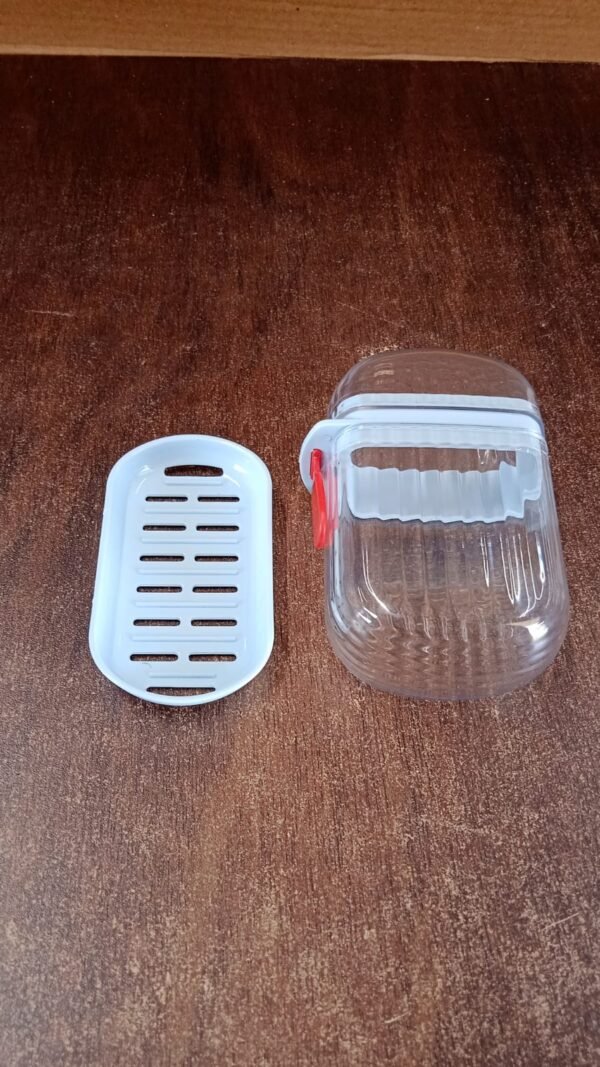 Soap Box with Drain Tray – Keeps Soap Dry & Secure