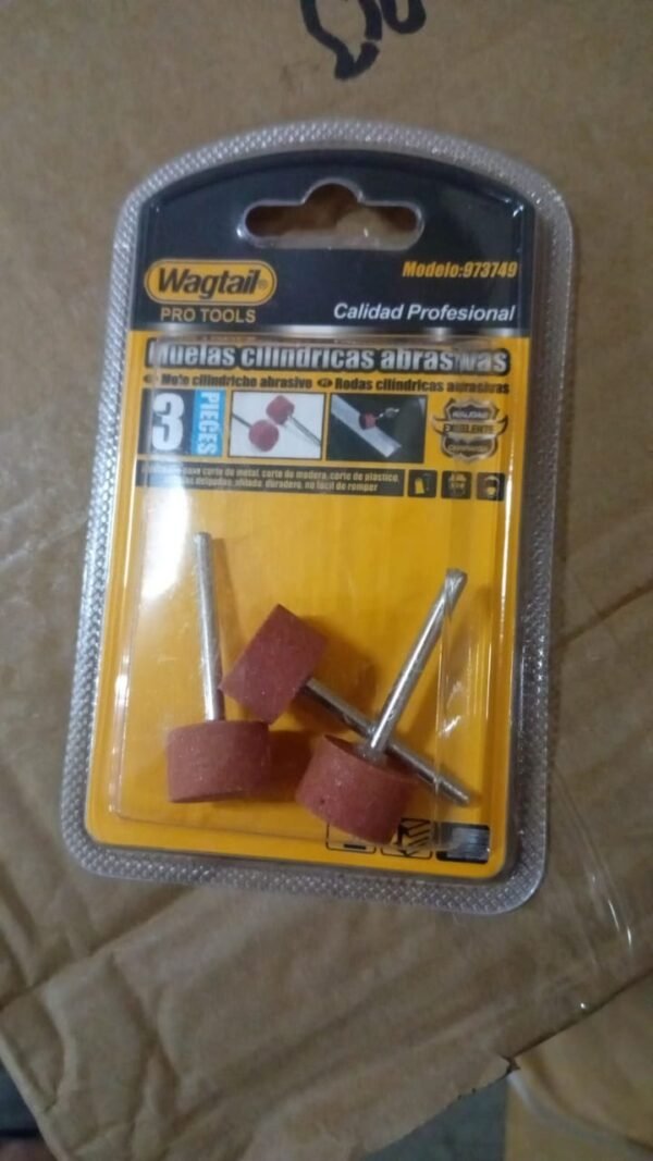 Wool Felt Polishing Buffing Wheels – 3 Pcs Set for Metal & Jewelry | Wagtail