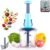 Manual Vegetable Chopper 6-Blade Stainless Steel – 950ML | XcelCraft