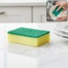 Scrub Sponge – 2-in-1 Multi-Purpose Cleaning | Velvet Wipe