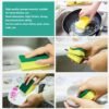 Scrub Sponge – 2-in-1 Multi-Purpose Cleaning | Velvet Wipe