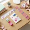 6-in-1 Student Stationery Combo Kit with Pencils, Ruler and Pouch for Kids (1 Set)