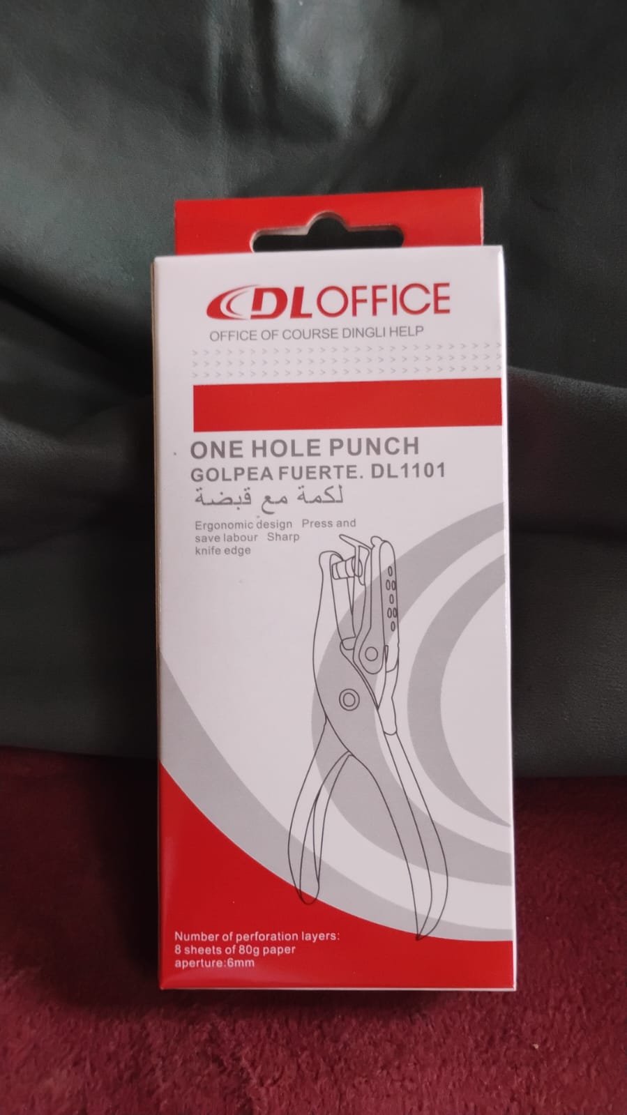 Single Hole Puncher – Durable Metal for Office & Crafts | VoltDesk