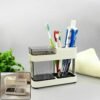 Multipurpose Toothbrush & Toothpaste Stand Holder – Space-Saving Organizer