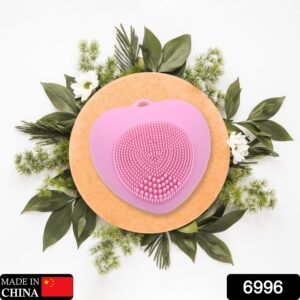 Silicone Face Wash Brush – Heart-Shaped Deep Cleansing | Glimmerly