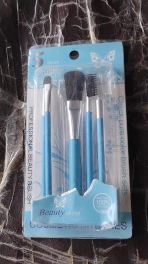 Makeup Brushes Kit – 5-Piece Soft Synthetic Set | BeautyBare