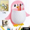 Penguin Storage Box – Wall Mount Organizer for Remote & Toothbrush | VoltDesk
