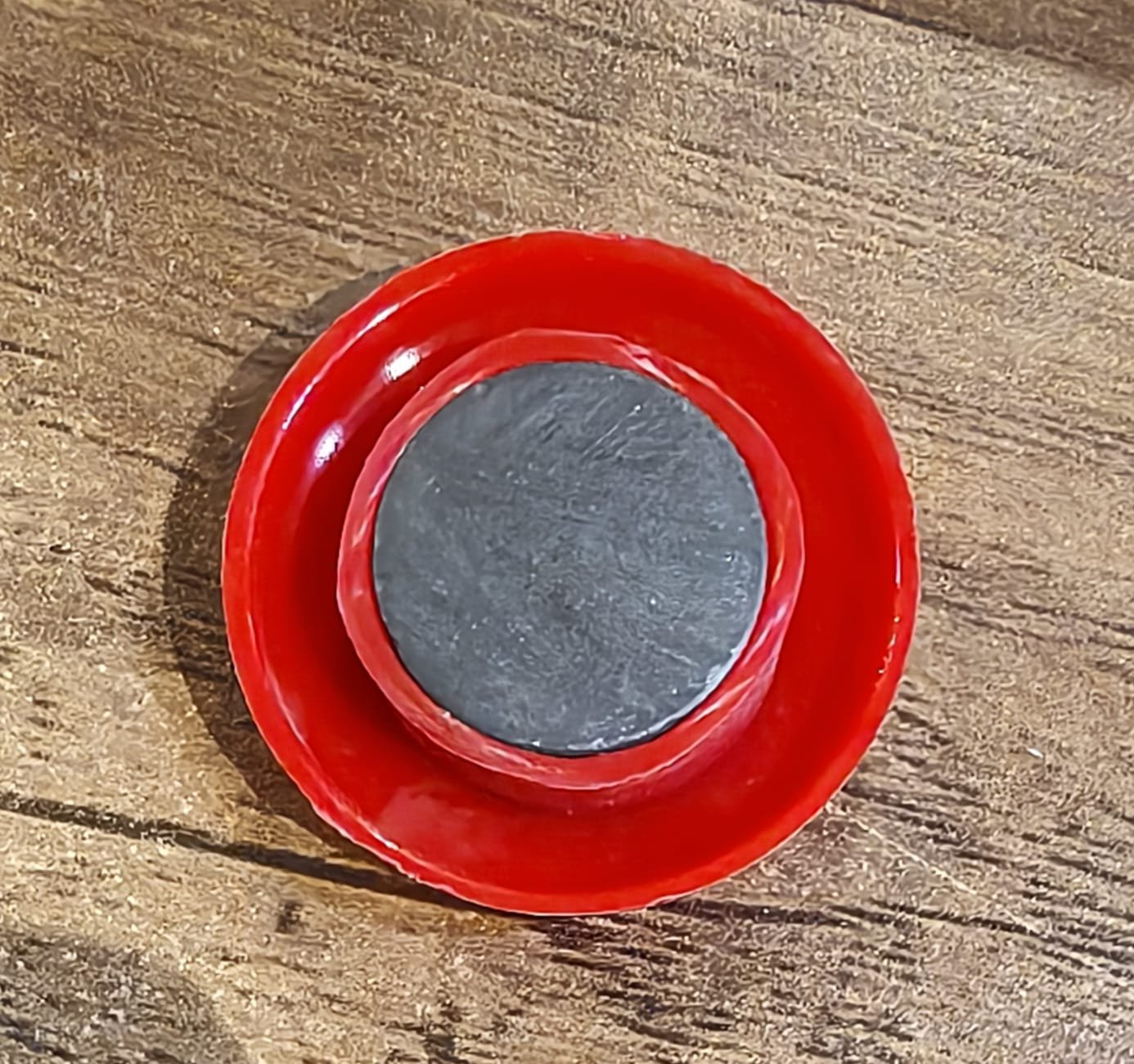 Red Magnetic Board Button – Strong Hold & 30mm Diameter
