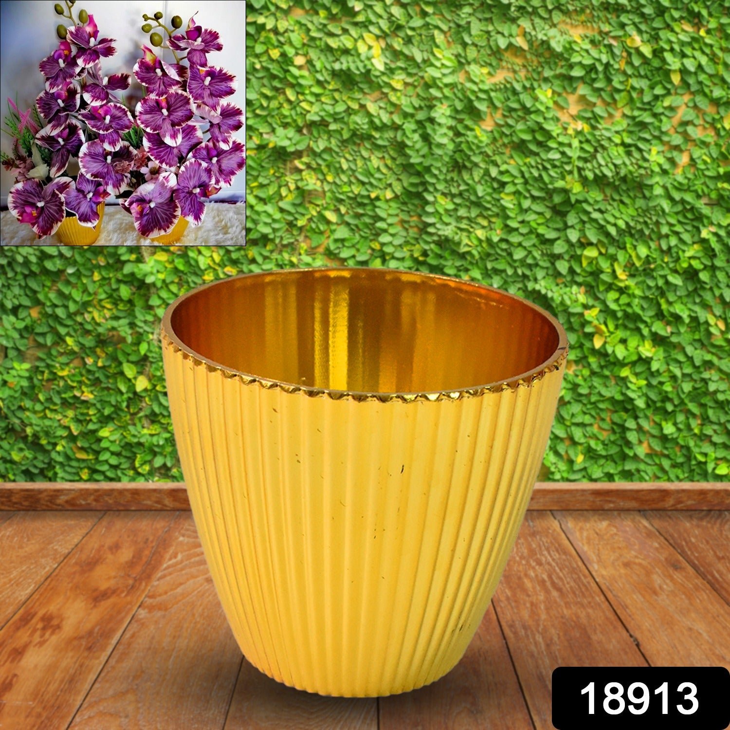 Plastic Flower Valencia Pot – Durable Indoor & Outdoor Planter