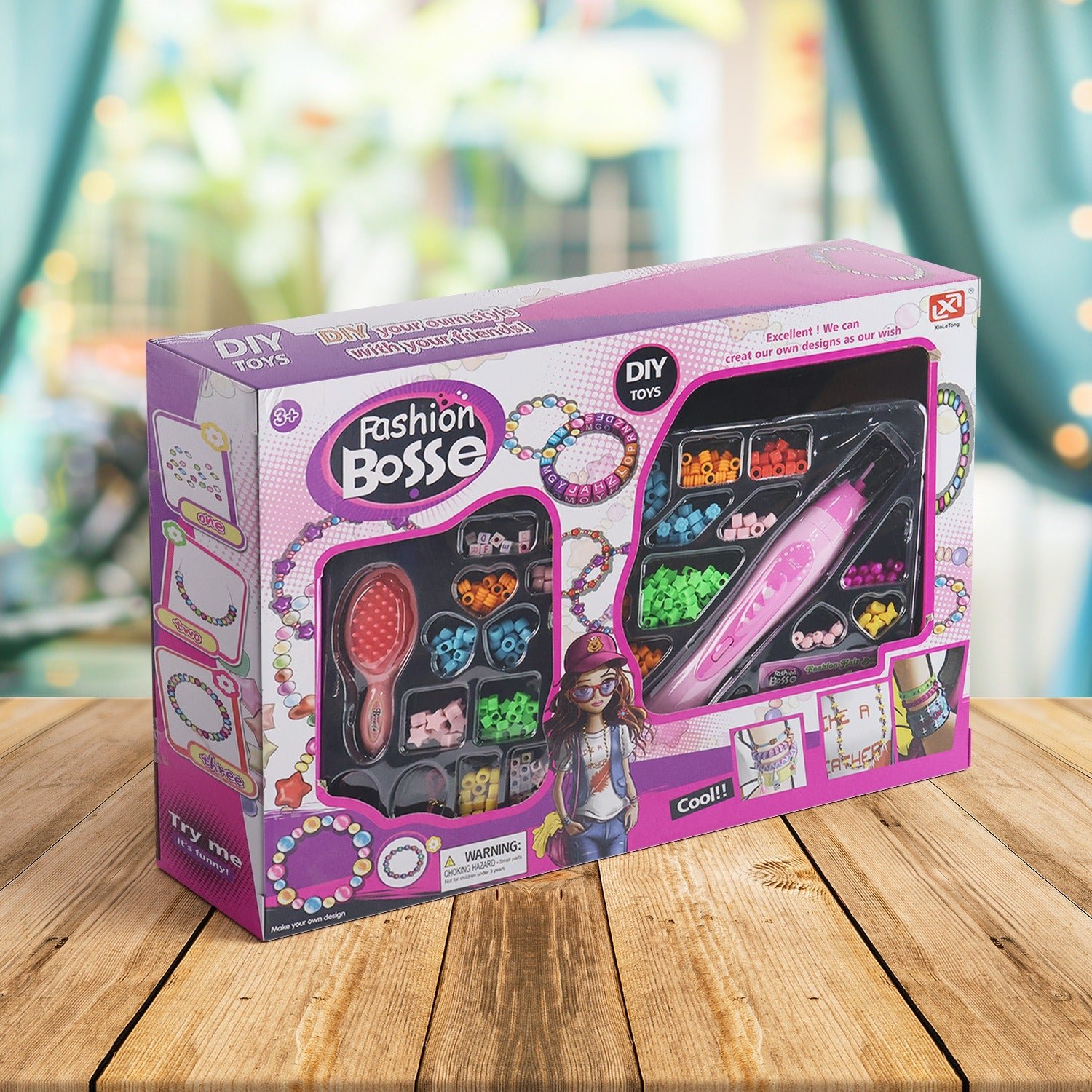 Hair Beader Kit – DIY Styling Tool for Girls | Calm & Curl