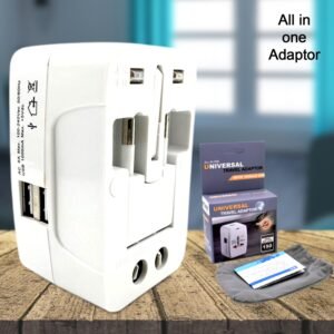 Universal Travel Adapter – All-in-One Worldwide Plug | Poravar