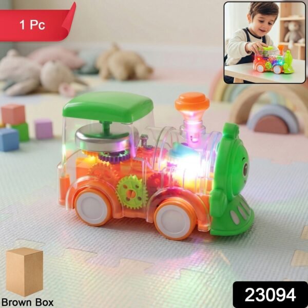 Kids Musical Light-Up Train Toy – Interactive & Educational Play
