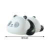 Sleeping Panda LED Night Light, Cute Silicone Bedside Lamp for Kids (1 Pc)