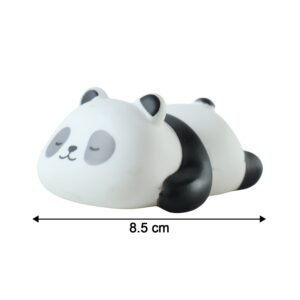 Sleeping Panda LED Night Light, Cute Silicone Bedside Lamp for Kids (1 Pc)