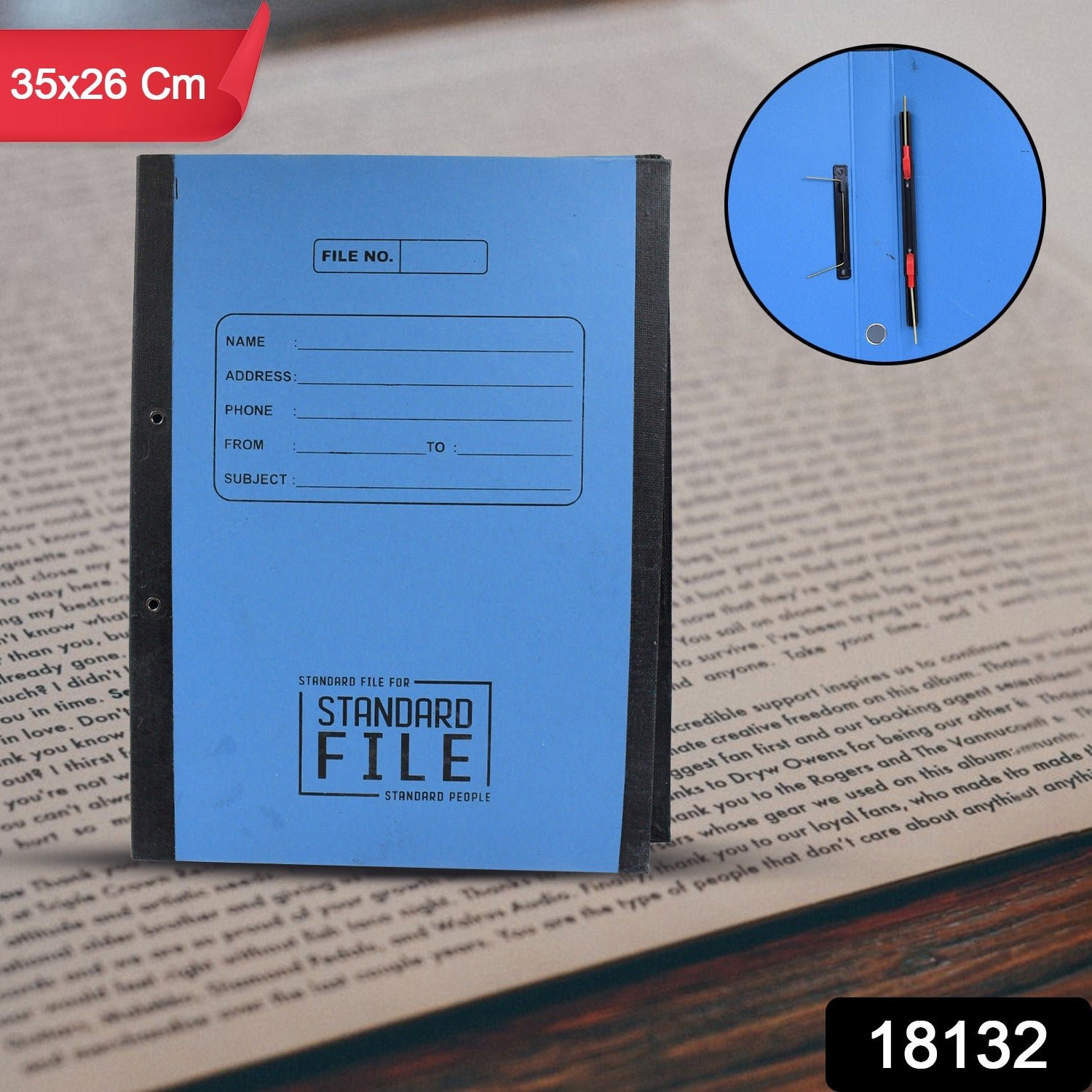 A4 File Folder – Plastic Clip Document Holder | Filora