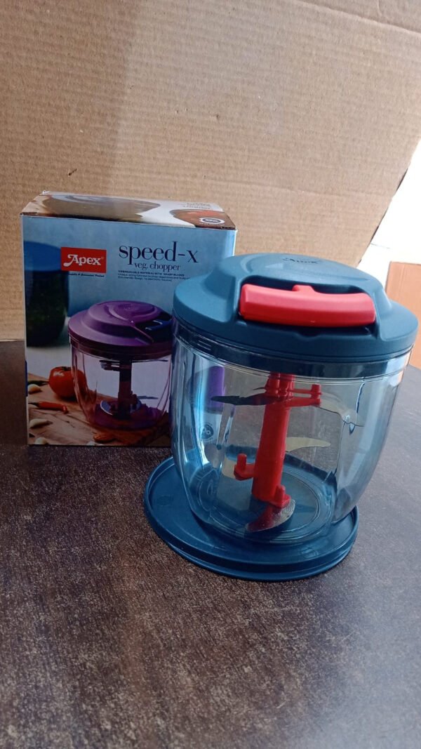 Hand-Powered Vegetable Chopper – 1000ML Capacity for Fast Prep