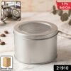 Round Metal Storage Tin Box – Compact organiser & gift box
