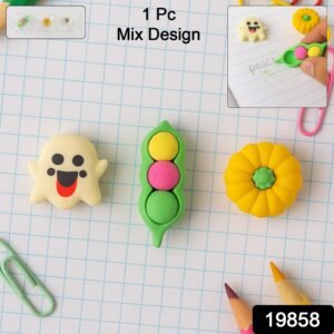 Cartoon Eraser – Soft Non-Toxic 3D Rubber for Kids