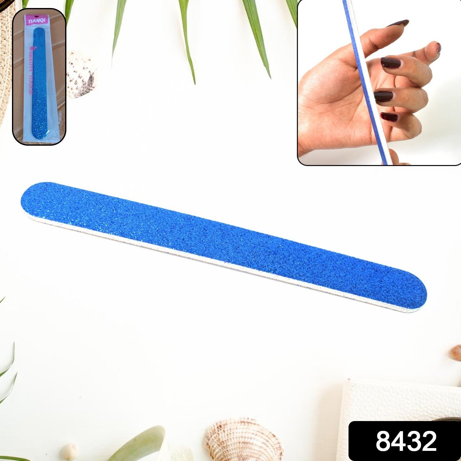 Professional Nail File Double Sided 18 cm – Durable & Precise | AuriGlam