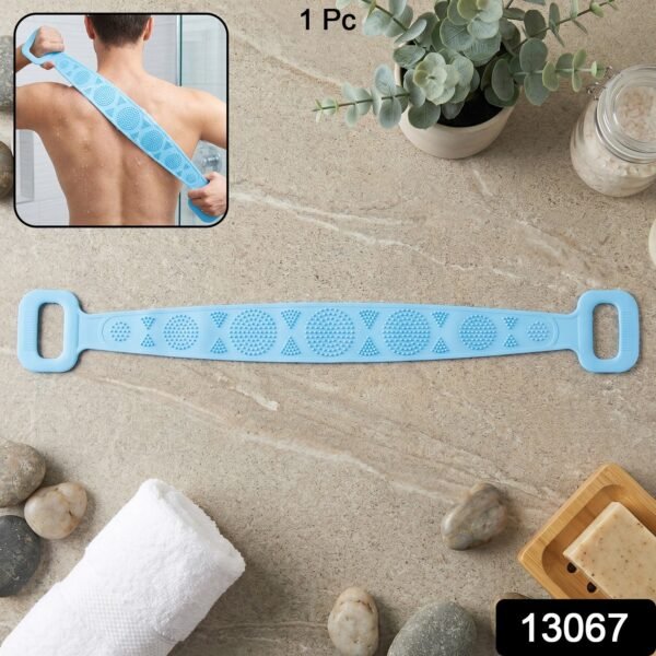 Silicone Back Scrubber Belt – Effective Dual-Handle Exfoliation
