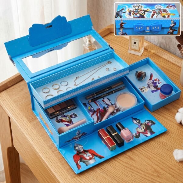ef247190-8331-4ef9-8e04-20ba219aa914 Multipurpose Folding Makeup and Jewelry Storage Box – Compact & Portable