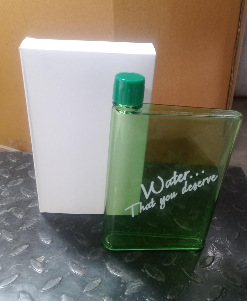 A5 Notebook Water Bottle – 400ml Slim & Leak-Proof | Own Hydrate