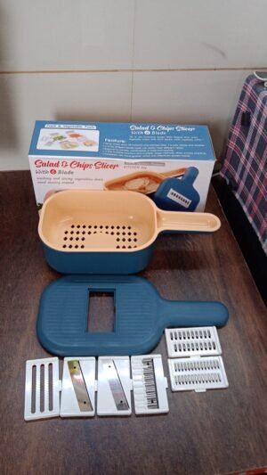 Vegetable Slicer – 6-Blade Mandoline & Grater | Quickslice