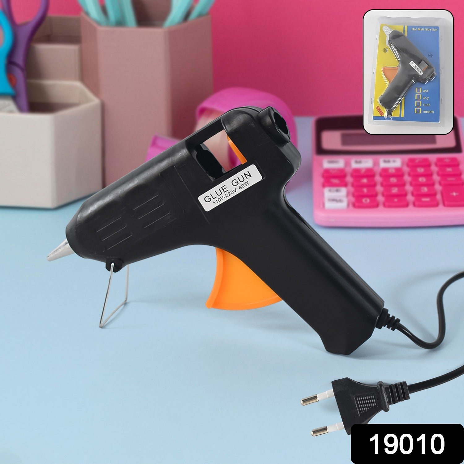 Hot Melt Glue Gun – 40W Rapid Heating for Precise Crafting