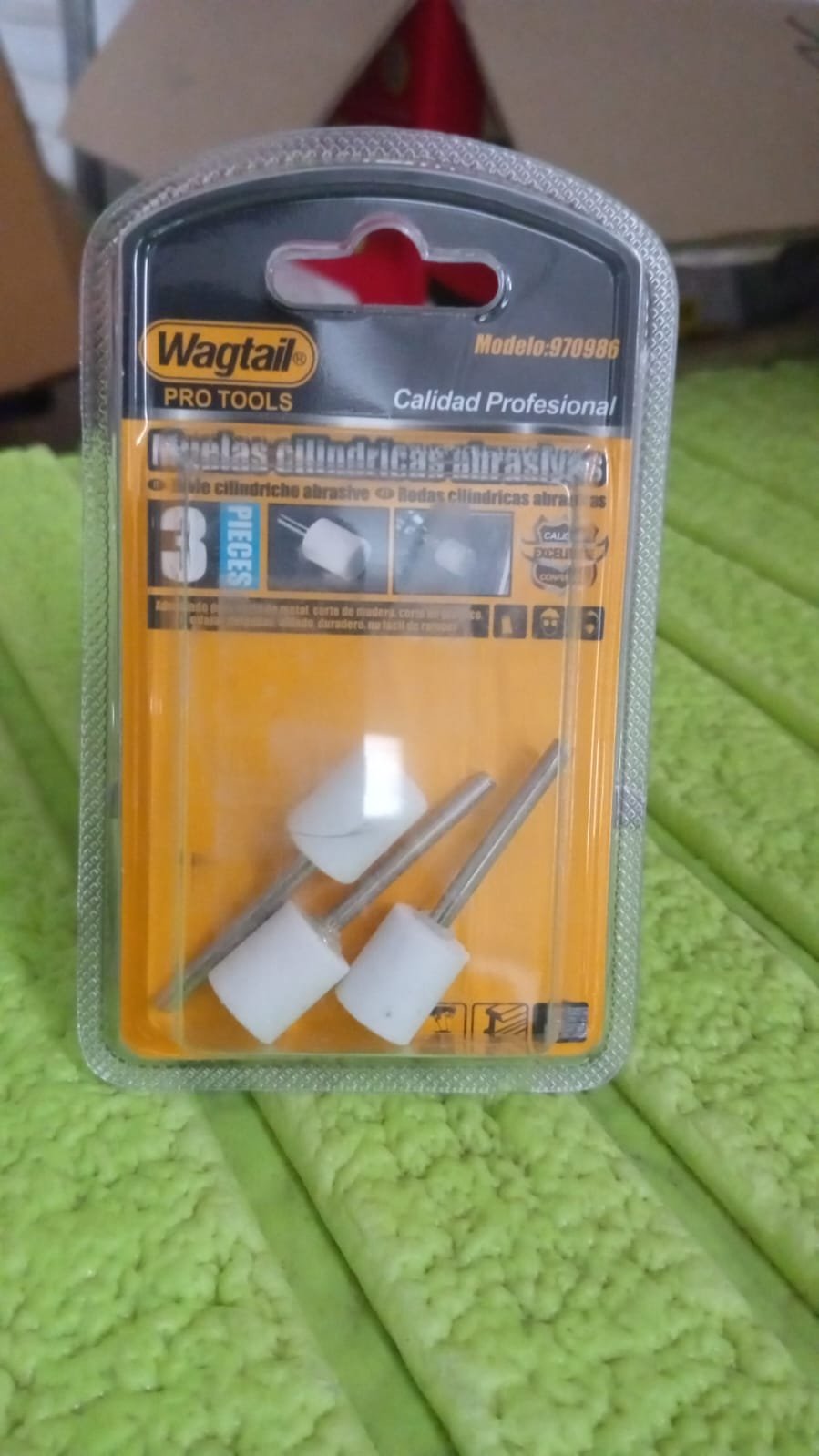 Wool Felt Polishing Wheels – 3 Pcs Rotary Tool Buffs | Wagtail