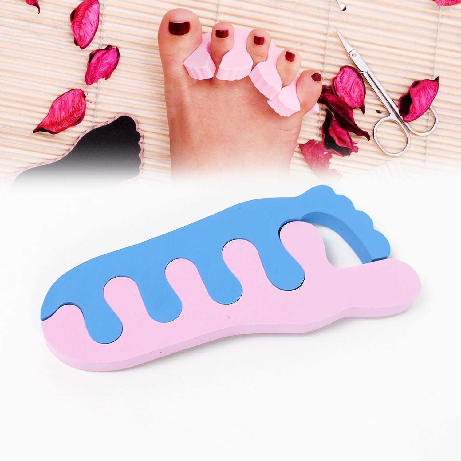 Toe Separators Sponge – Comfort & Alignment Pair | Velvet Wellness