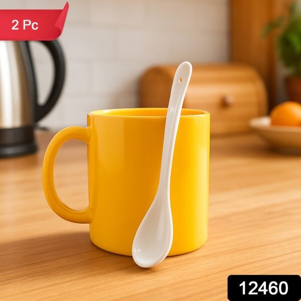 f6b46285-e5b3-41f9-a99d-97242a62b3ab Plastic Mug with Matching Spoon – Heat-Resistant & Ergonomic
