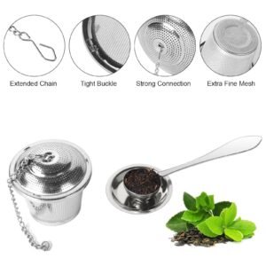 Stainless Steel Tea Filter – Easy Brewing for Home & Office | storenzo