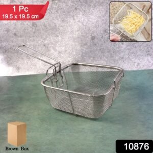 f8197b0d-ce58-4f82-aa11-5c2d0a6c01ab Deep Fryer Basket – Stainless Steel with Long Handle for Safe Frying