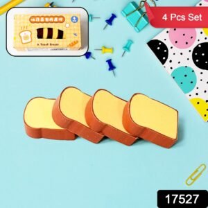 Toast Bread Eraser – Cute 3D Food Design for Kids | TinyTrendy