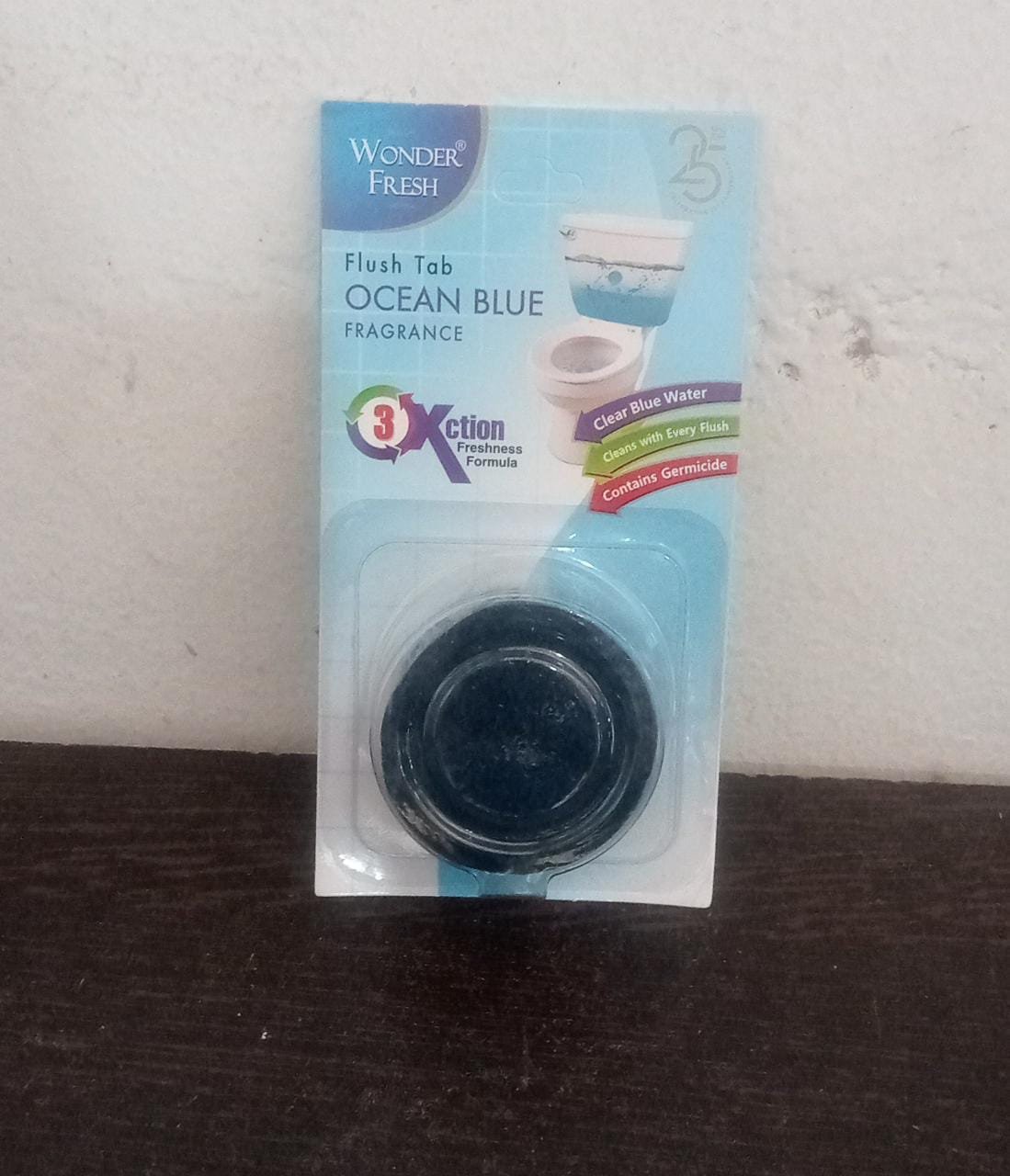 Toilet Cleaner Flush Tab – Ocean Blue, 50g | Wonder Fresh
