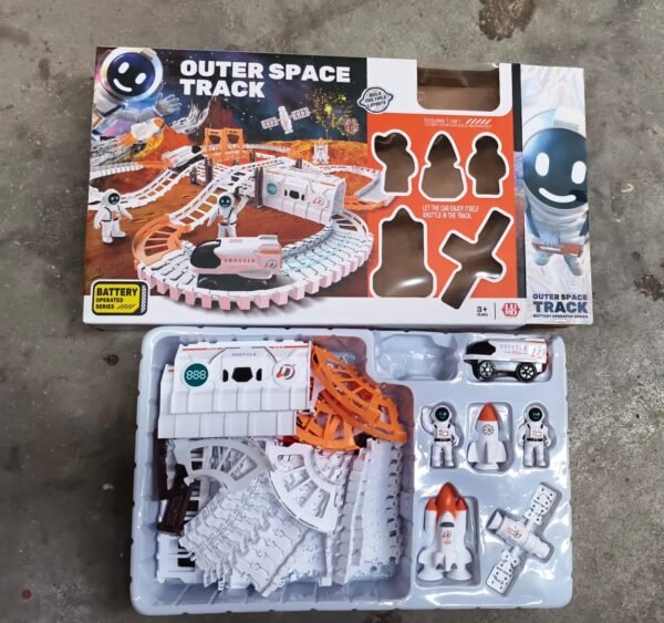 Space Race Track Set – Kids Cosmic Adventure Toy | Action Legion