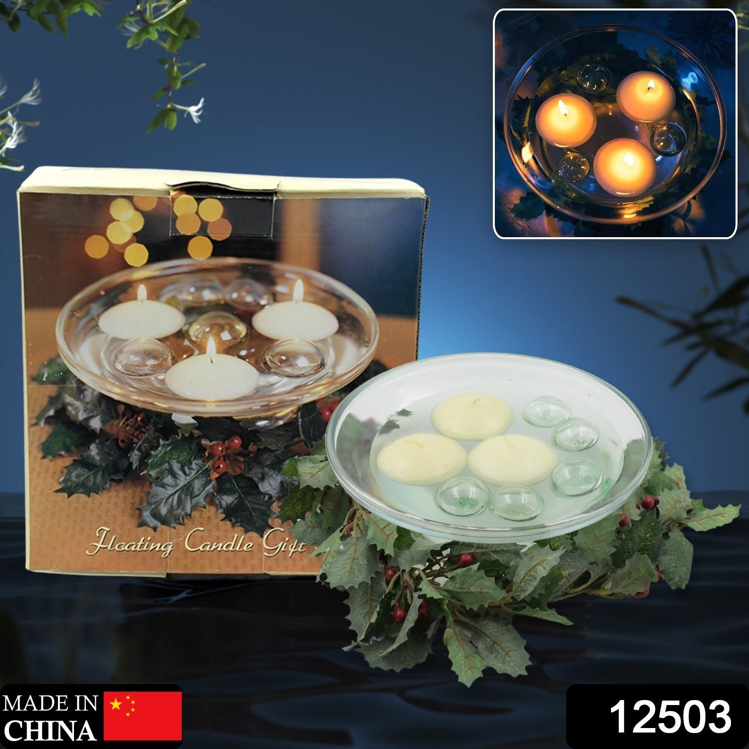 Floating Candle Holder – Romantic Table Decor | Styleva