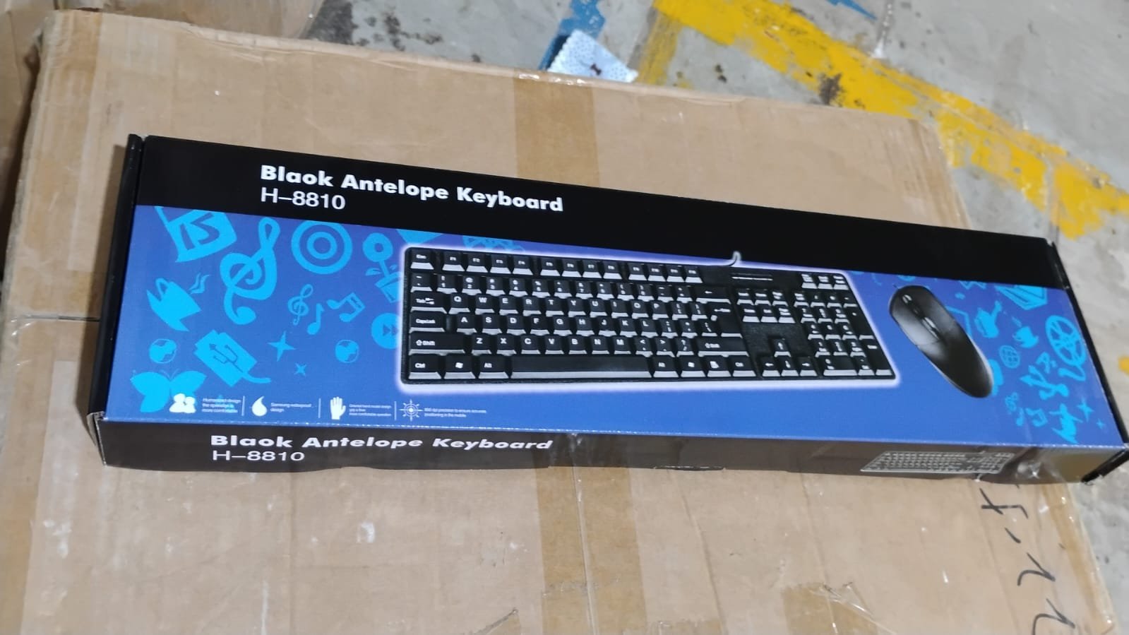 Wired Keyboard Mouse Combo – Ergonomic USB Set | Wiregenix
