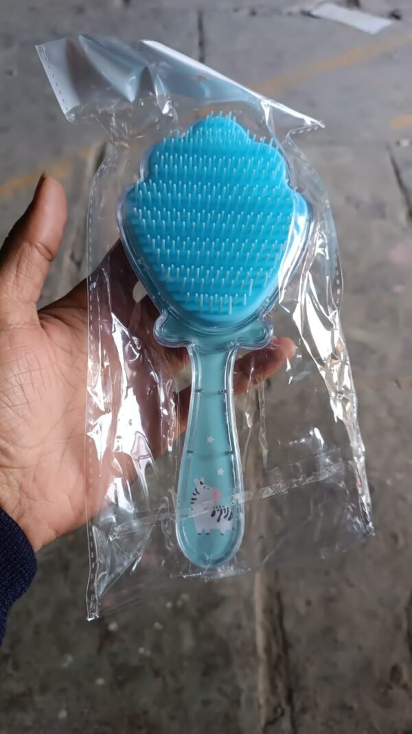 Kids' Detangling Hair Brush – Gentle & Massage | Mist & Relax