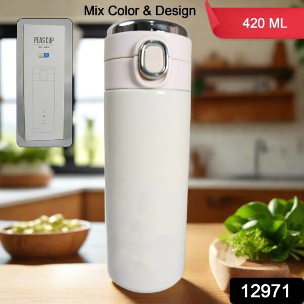 Smart Insulated Water Bottle – LED Temp Display, 420ml | Bottlart