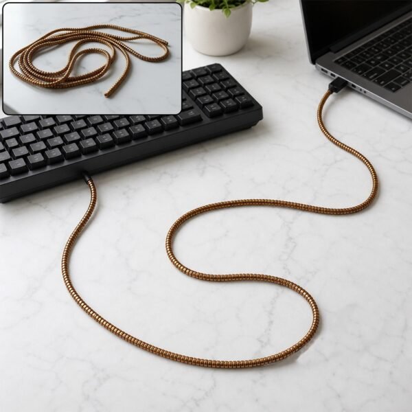 fd0828f9-ebb5-400b-bb7c-c57b0722c984 Spiral Cable Protector Sleeve – Flexible Cord Saver for Keyboard