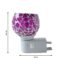 Plug-In Aroma Diffuser Lamp – Purple Mosaic Glass Night Light