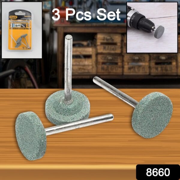 Grinding Head Mounted Stone Set – 3 Pcs for Rotary Tools | Wagtail