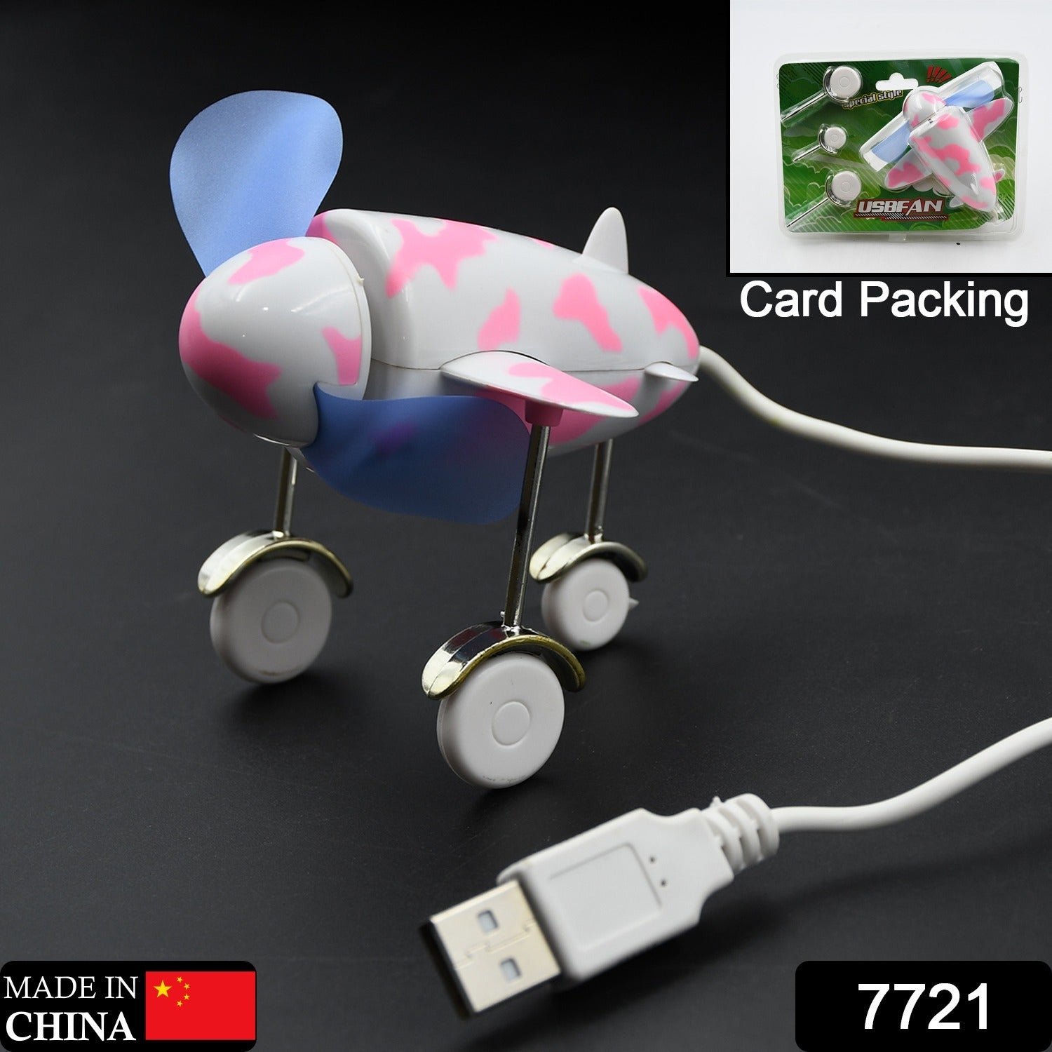 USB Plane Fan – Portable & Energy-Saving for Laptops | Compshop