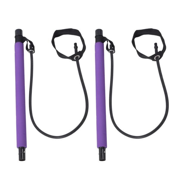 Pilates Bar with Resistance Bands – Full-Body Home Workout Kit