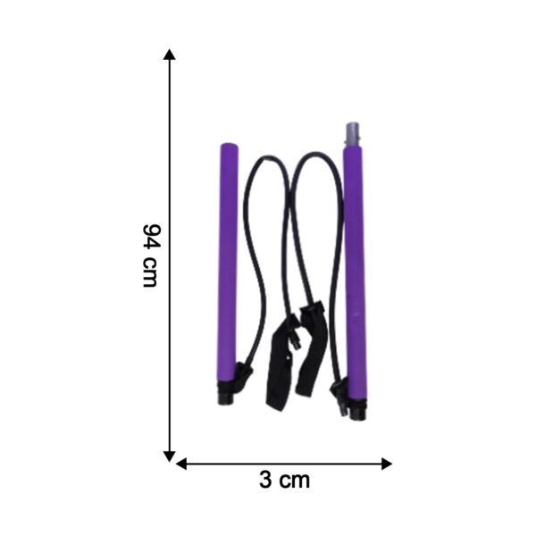Pilates Bar with Resistance Bands – Full-Body Home Workout Kit