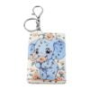 Foldable Mirror Keychain – Compact, Cute Elephant Design